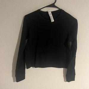 Black Lululemon knockoff sweatshirt